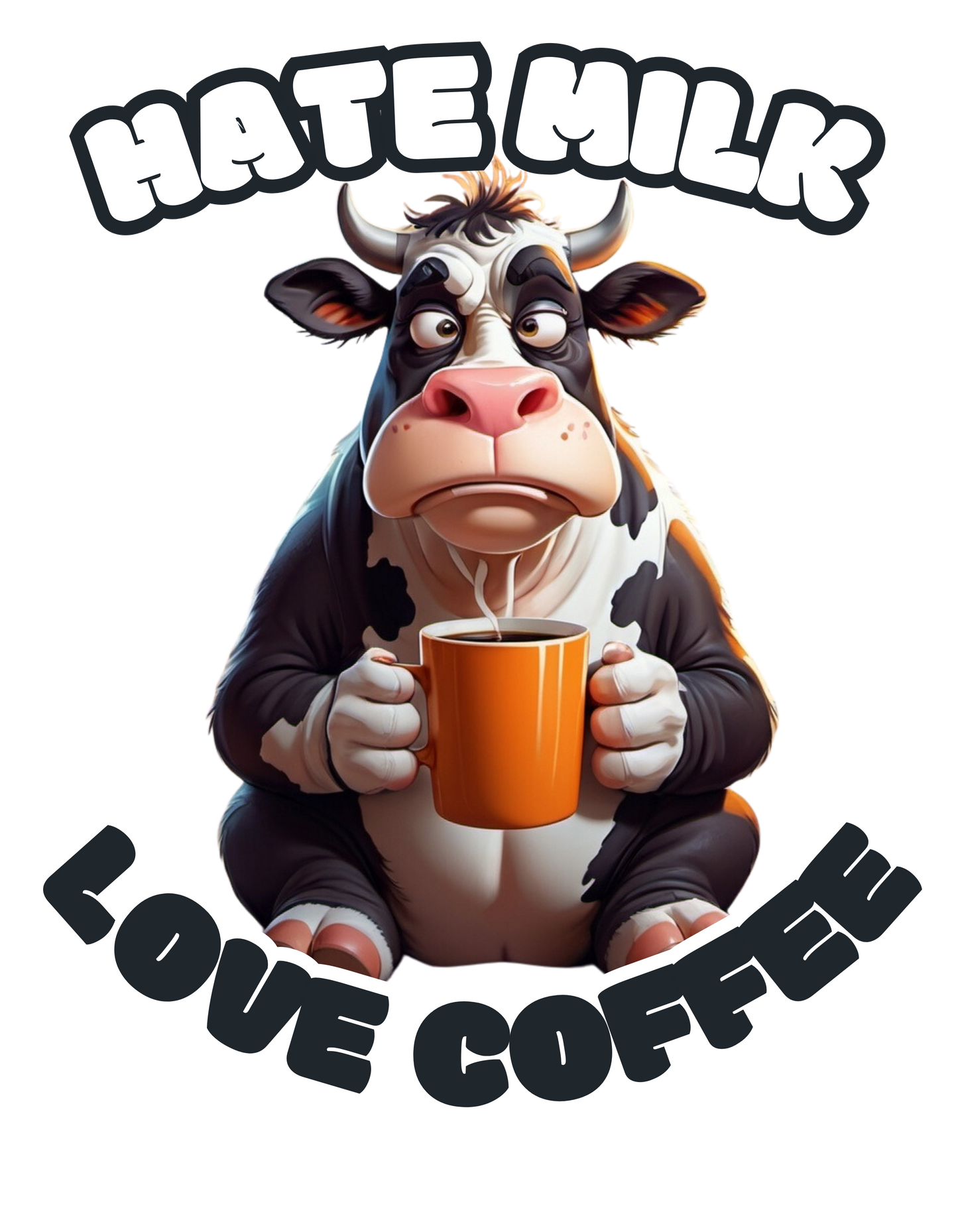 Hate Milk Love Coffee