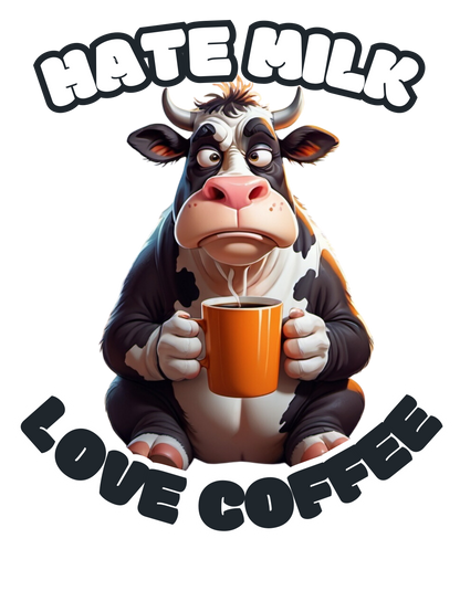 Hate Milk Love Coffee